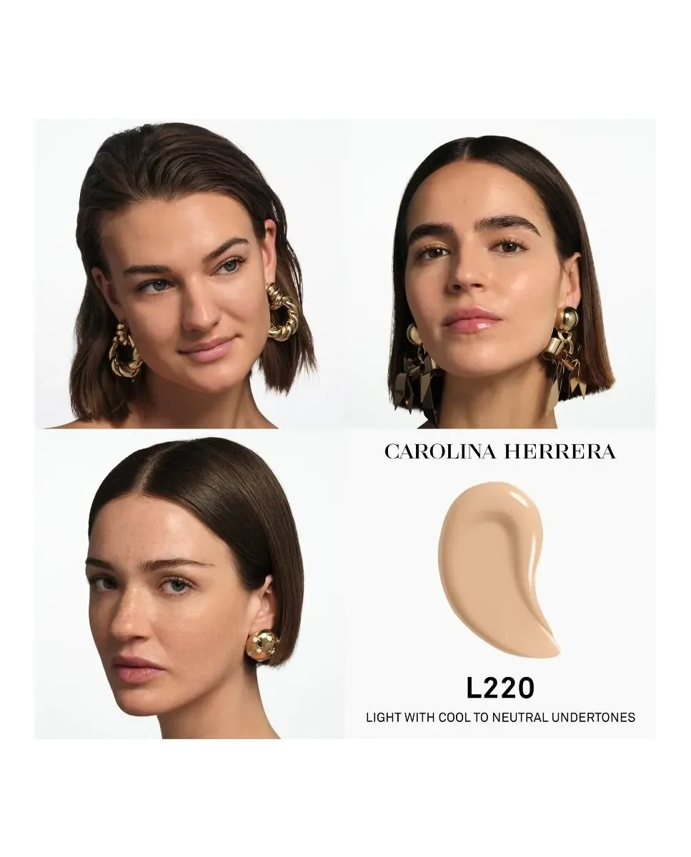 Тональная основа Nude Couture Triple Moisture Serum от Carolina Herrera, L220 — фото 4