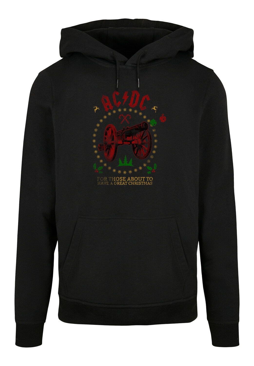 

Пуловер F4NT4STIC Basic Hoodie ACDC Christmas Weihnachten For Those, черный