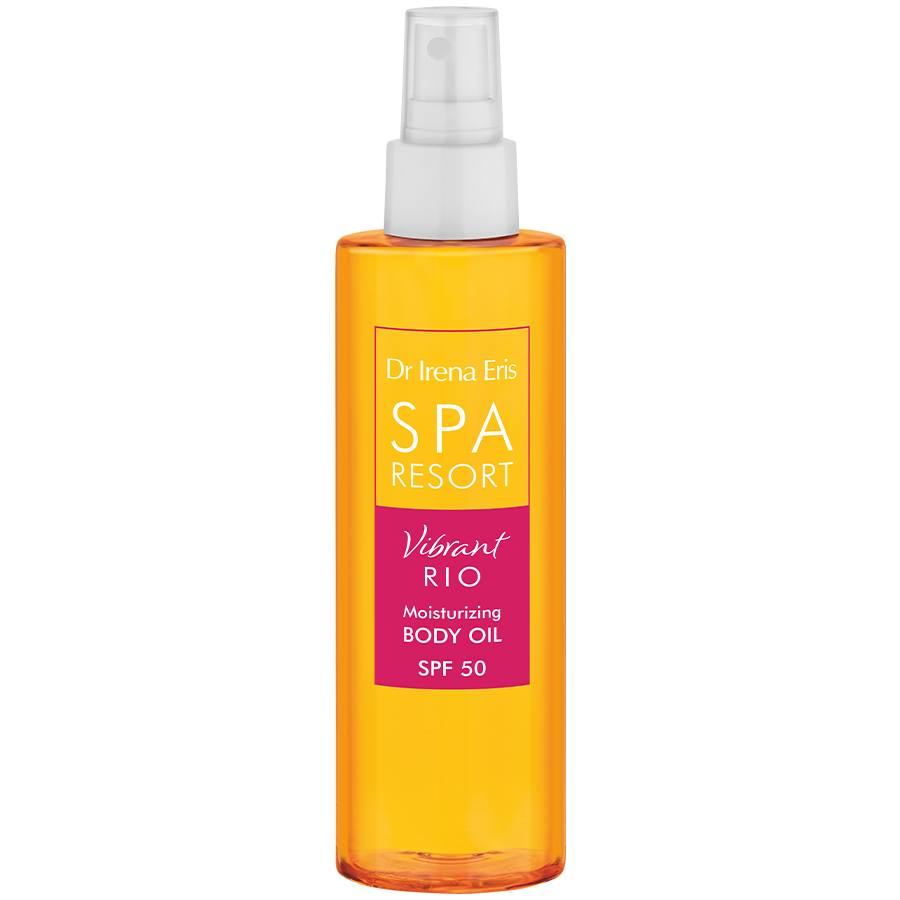 

Увлажняющее масло для тела SPF 50 vibrant rio moisturizing body oil spf50 Dr Irena Eris, 200 мл