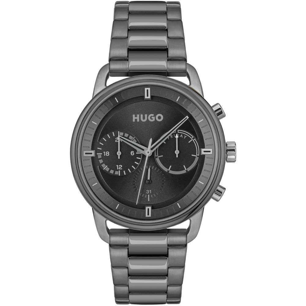 

Двухцветные часы из нержавеющей стали из нержавеющей стали Hugo Boss