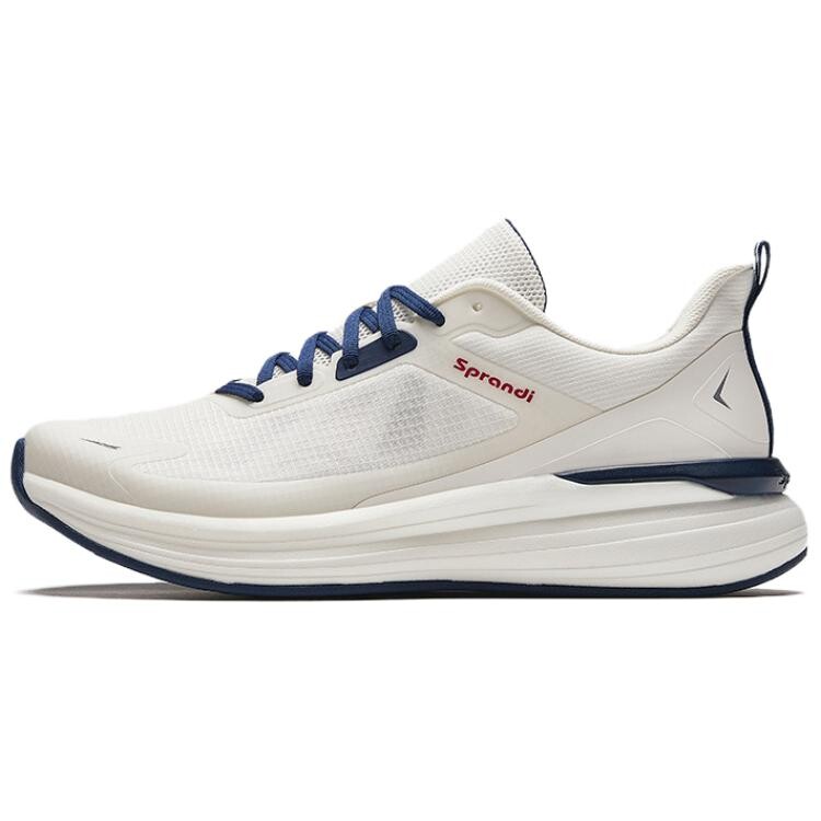 

Кроссовки Sprandi Power Foam Lifestyle Shoes Men Low-top Ivory/Deep Nautical Blue, слоновой кости/серый/темно-синий