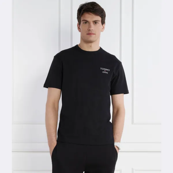 Футболка стандартного кроя Tjm reg Corp Tommy Hilfiger, черный — фото 2