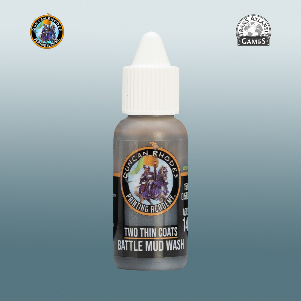 

Аксессуары Duncan Rhodes Painting Academy Two Thin Coats: Battle Mud Wash (15ml)