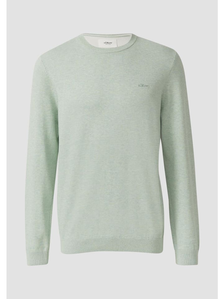

s.Oliver Вязаный свитер цвета 61W0_океанской зелени