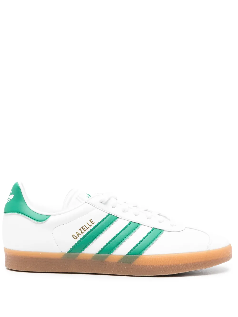 

Кроссовки Gazelle с полосками 3 Stripes Adidas, белый
