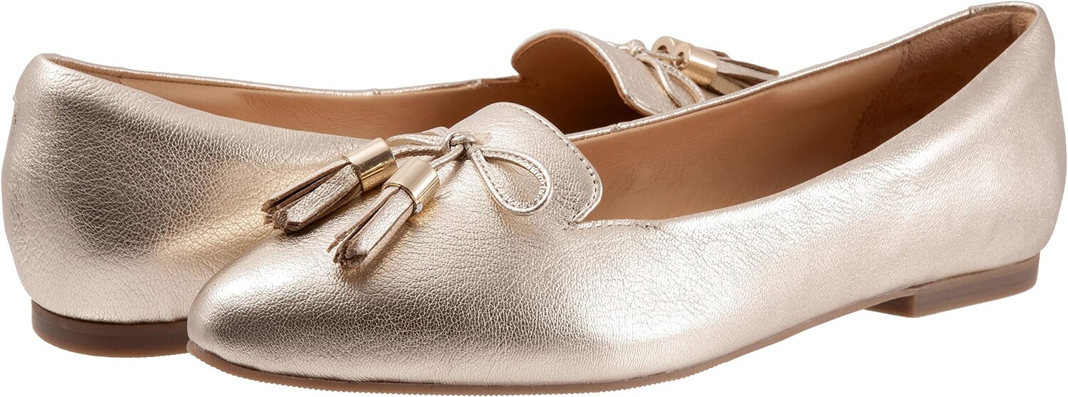 

Туфли на плоской подошве Trotters Hope, цвет Gold Metallic