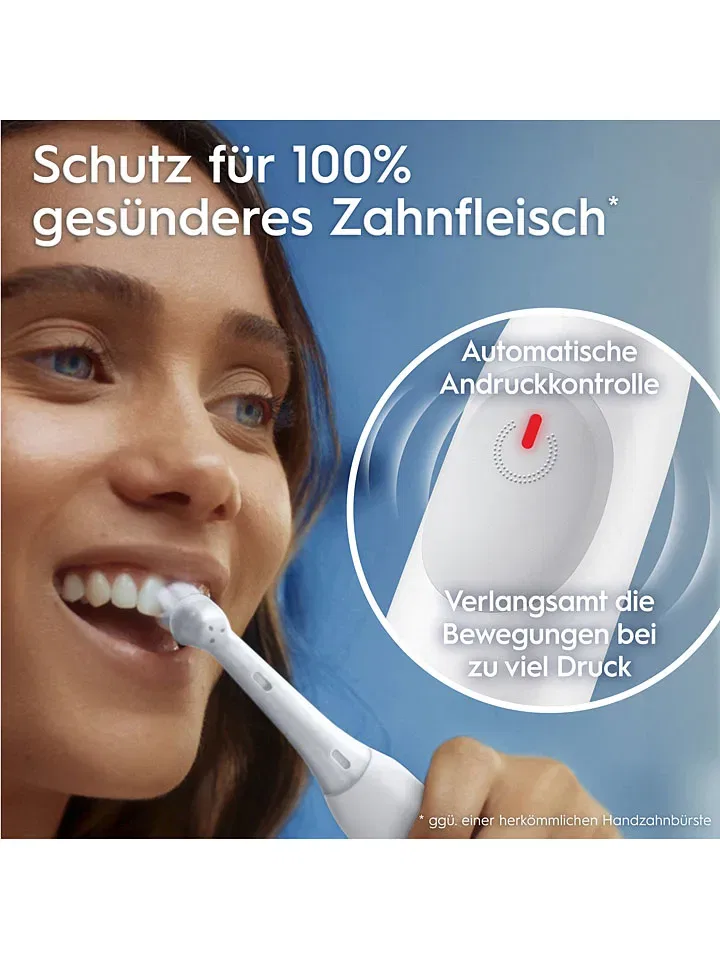 Электрическая зубная щетка с технологией iO Oral-B белая — фото 4