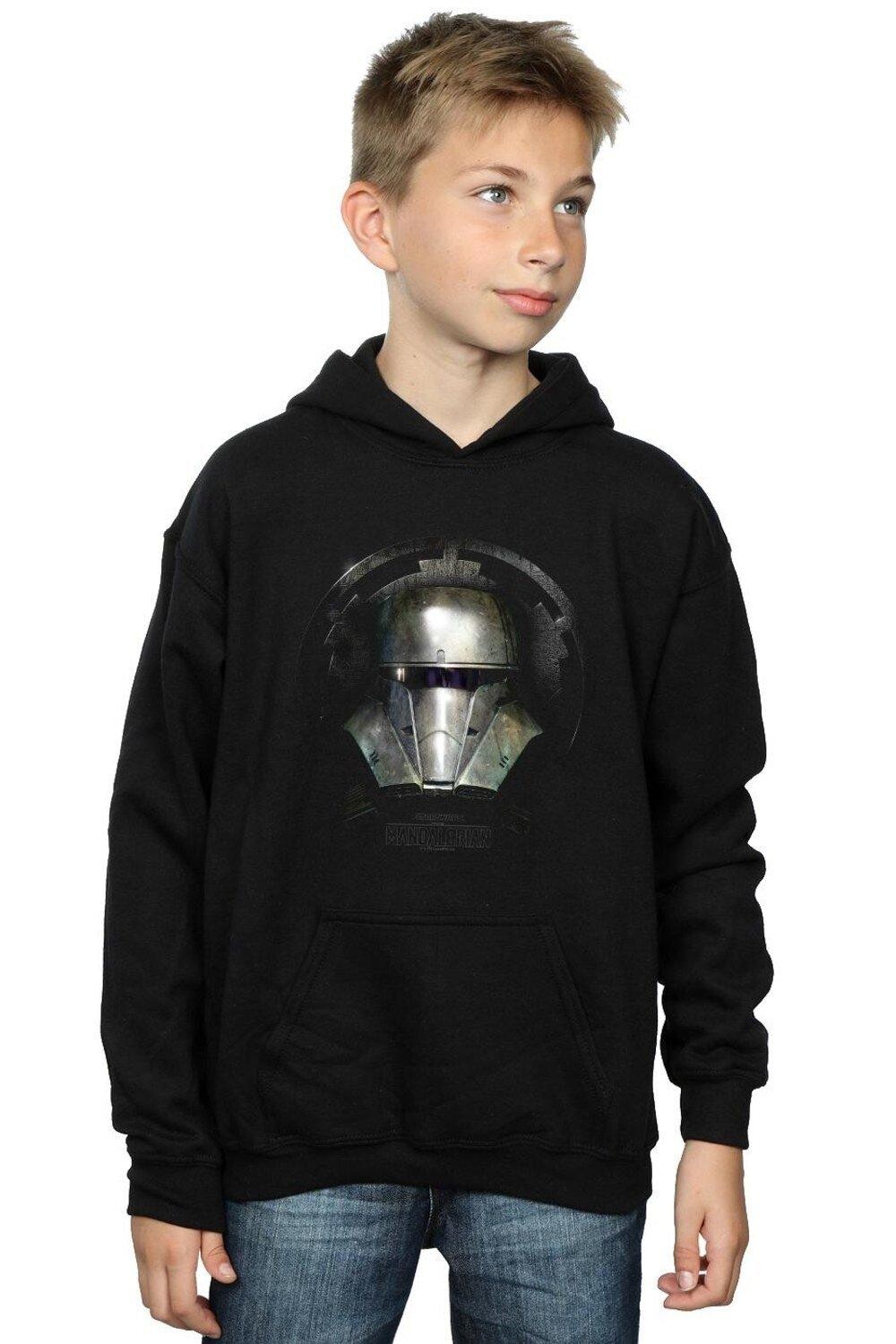 

Толстовка «Мандалорский темный шлем» Star Wars, черный