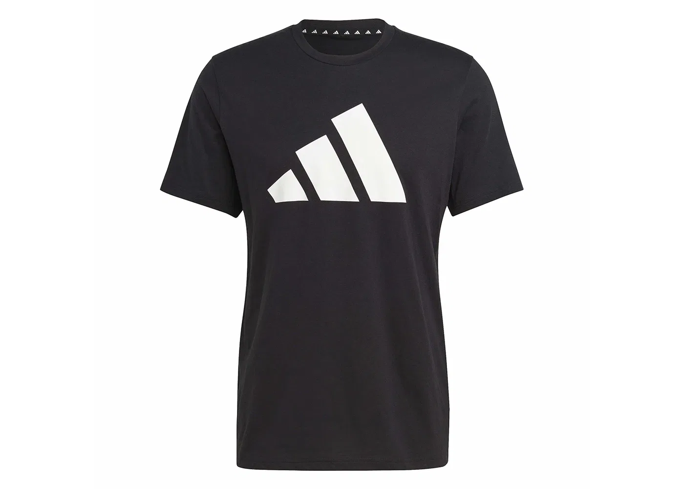 Мужская футболка с длинным рукавом Train Essentials Feelready Logo Training Tee Adidas, Black/White