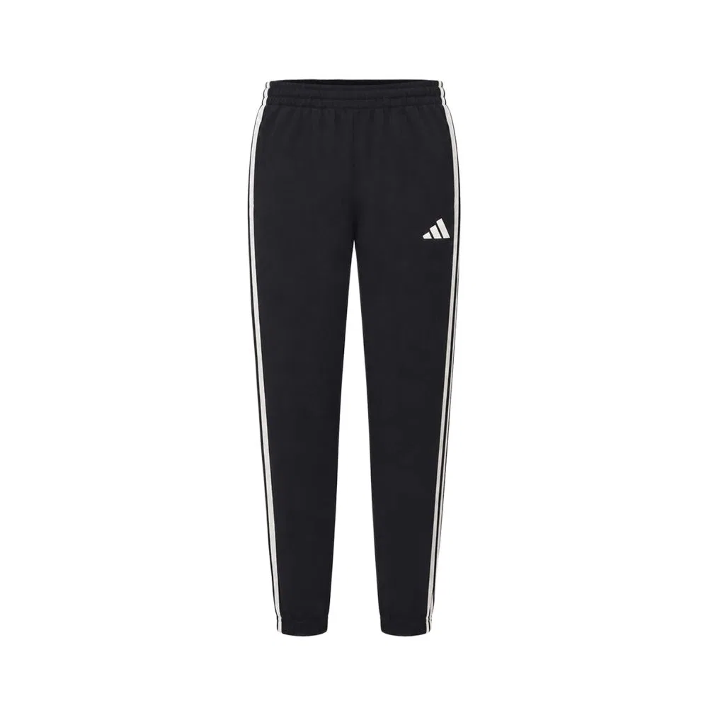 Женские трикотажные спортивные брюки с молнией Adidas, Black