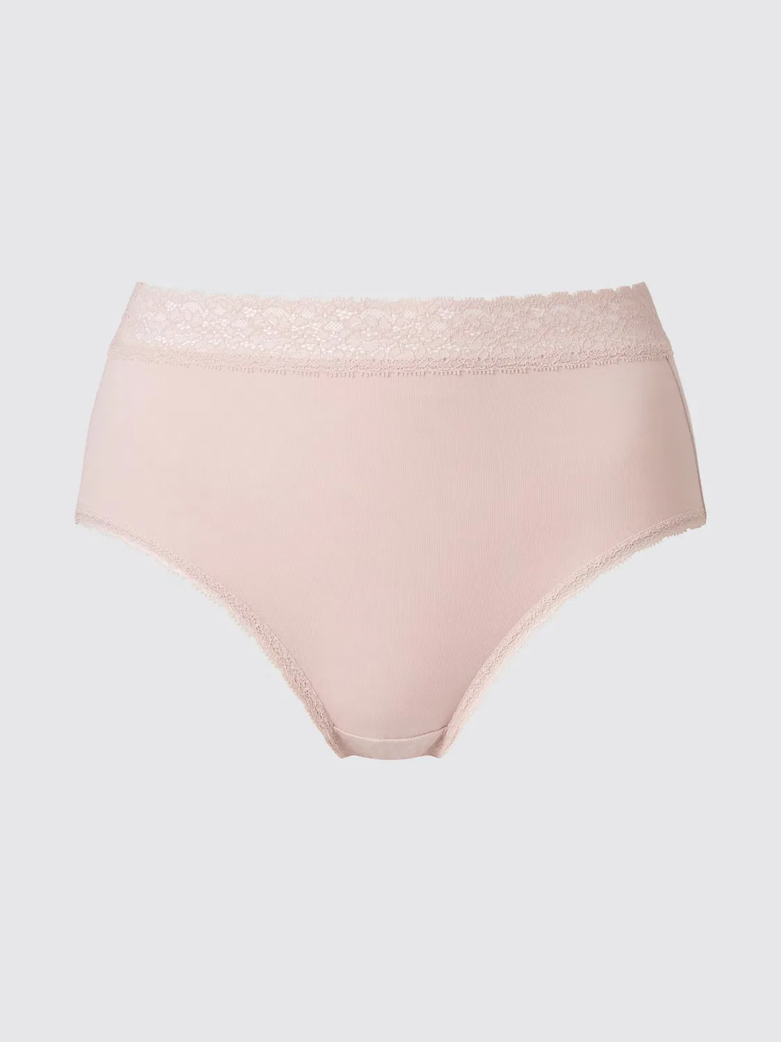 Трусы Uniqlo, с поясом и шнуровкой, розовые