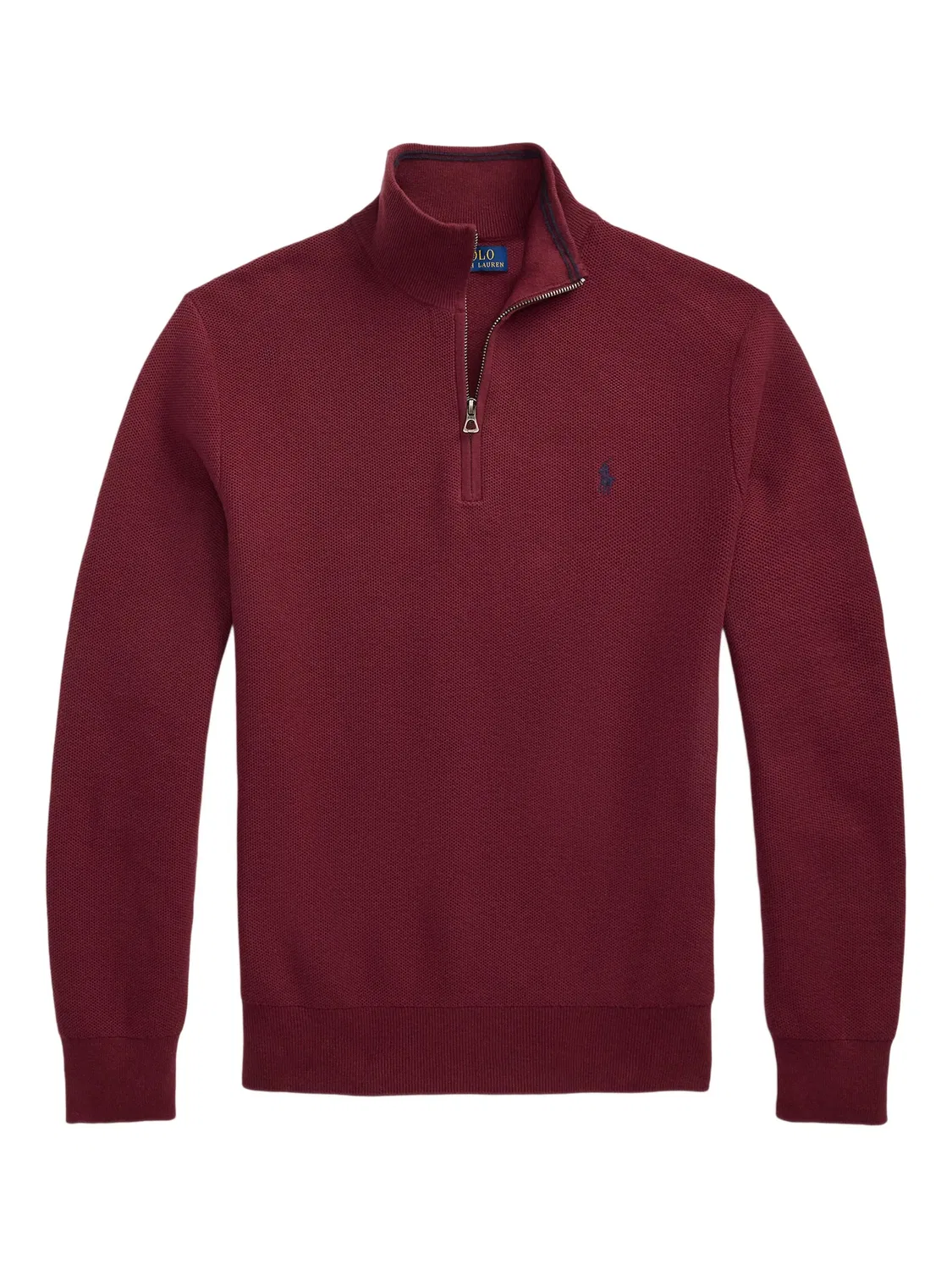 Свитер с застежкой на молнии Polo Ralph Lauren, бордовый