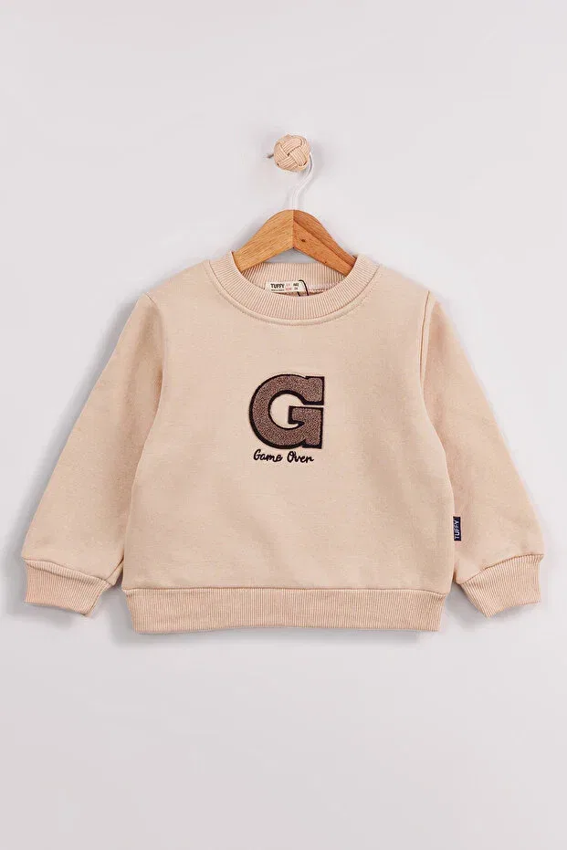 Детские свитшот для мальчиков с принтом 2-pack Harika Kids, Green — фото 2