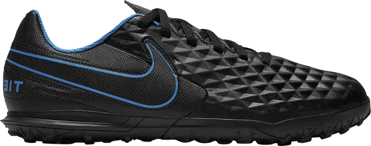 

Кроссовки Nike Tiempo Legend 8 Club TF PS 'Black Light Photo Blue', черный