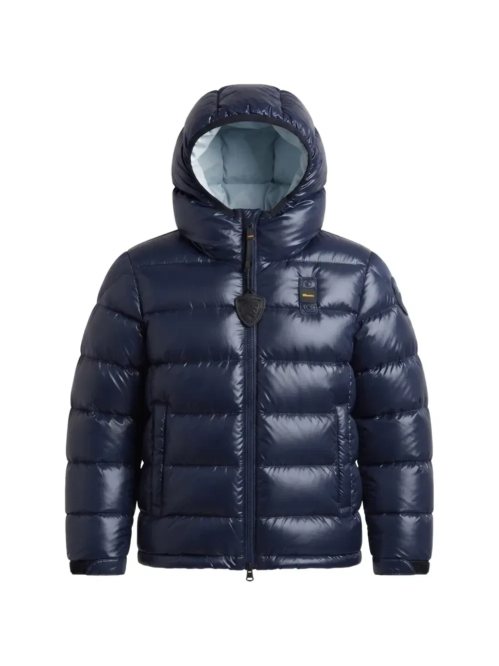 Стеганая куртка Ансель с капюшоном Blauer, синий