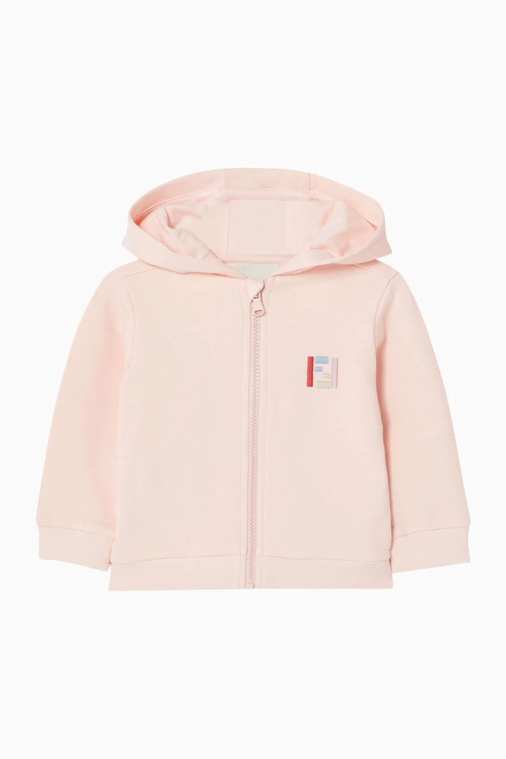 Худи на молнии с логотипом Fendi