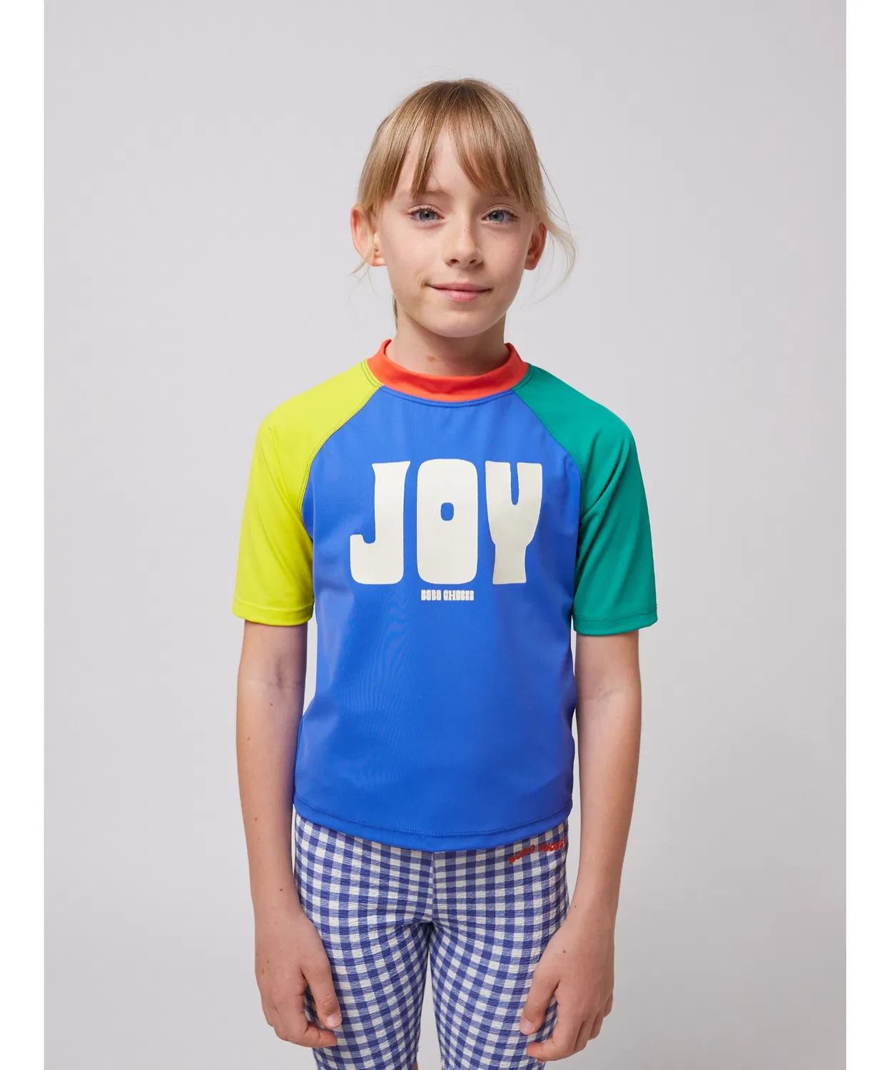 Детская футболка для плавания с принтом Joy Color Block BOBO CHOSES, Мульти