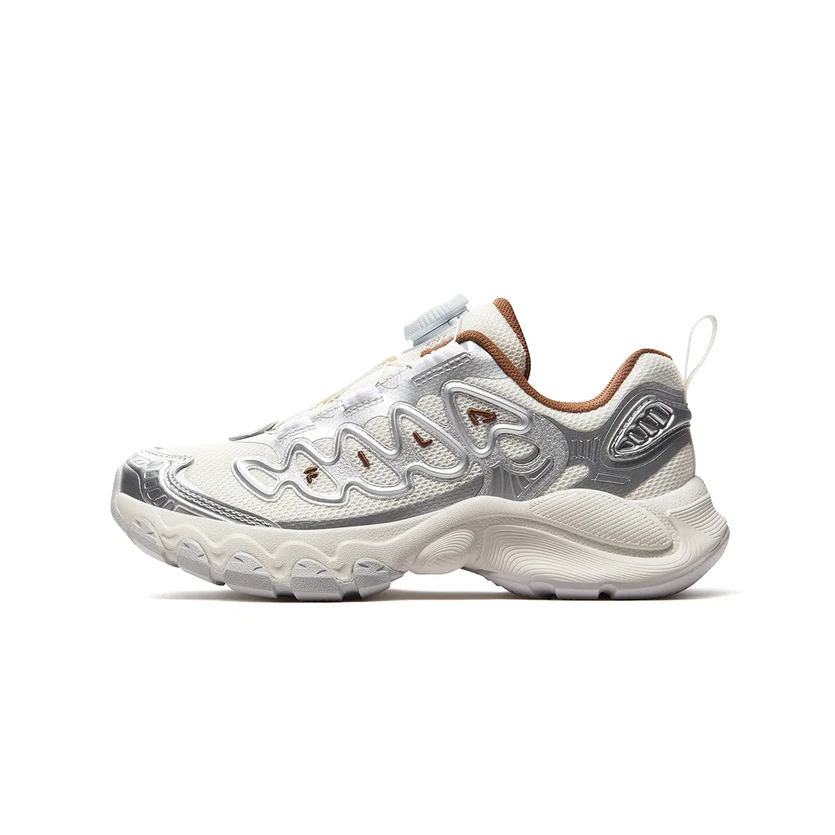 Детские беговые кроссовки Heritage FHT FILA KIDS, Snow/Space Silver