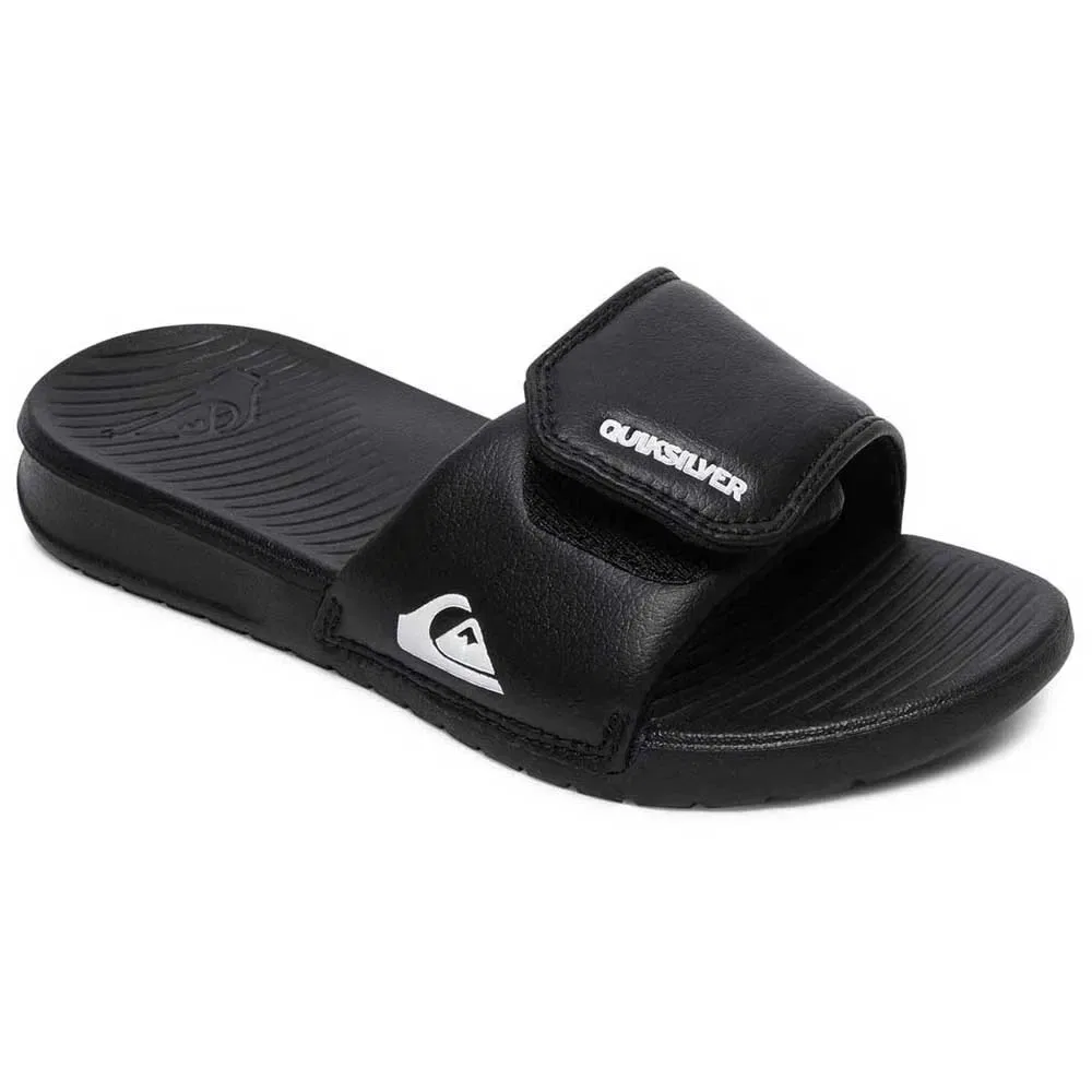 Детские шлепанцы с регулируемой застежкой Bright Coastad Quiksilver, Black