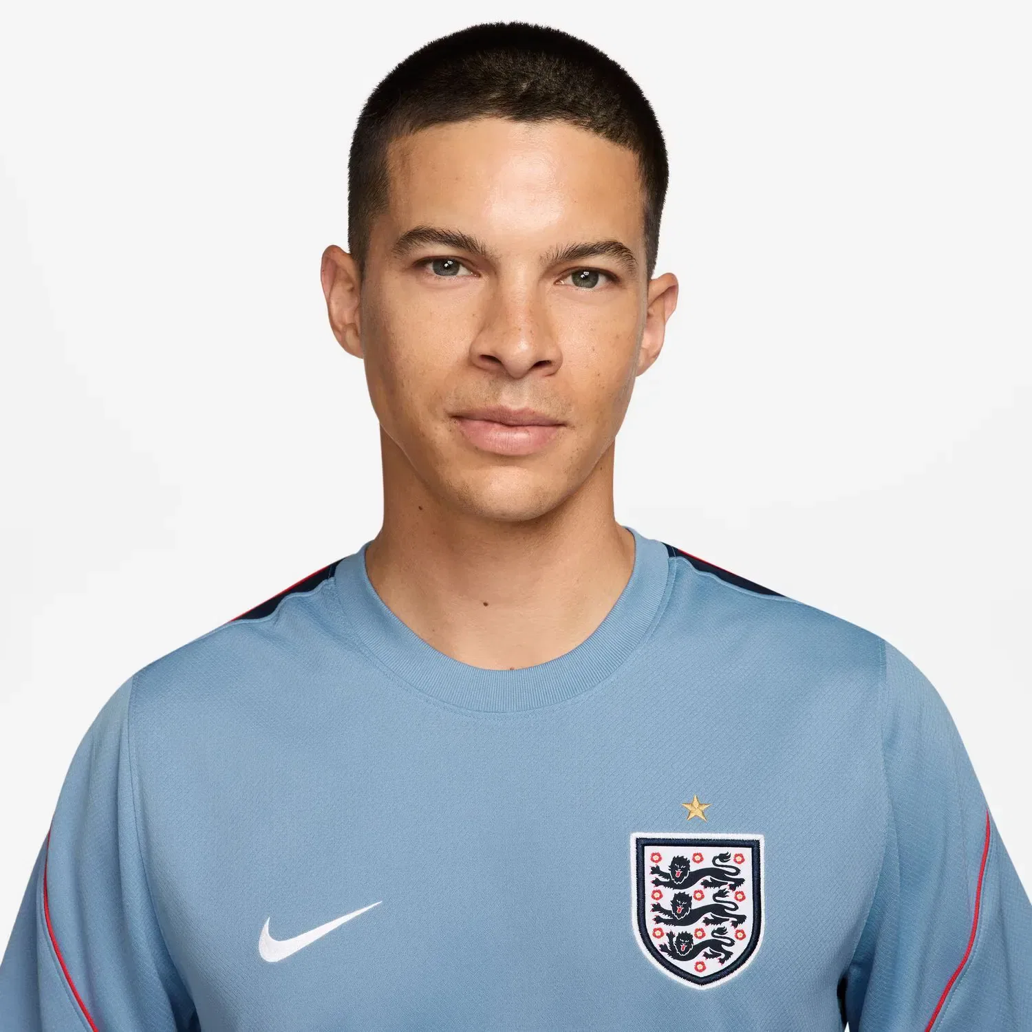 Мужская футболка с технологией Dri-FIT Strike Nike, Azul — фото 3