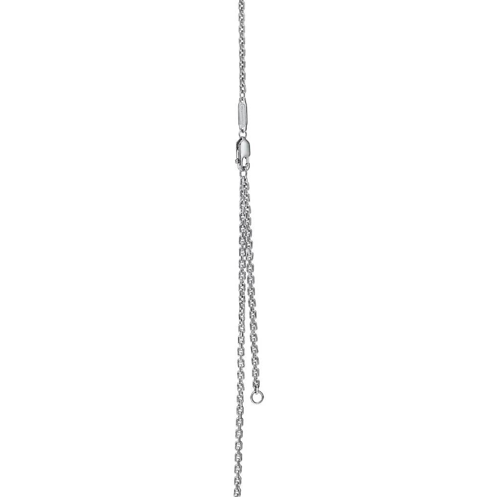 Кулон с цепочкой Tiffany & Co. Small, белое золото с бриллиантами — фото 3