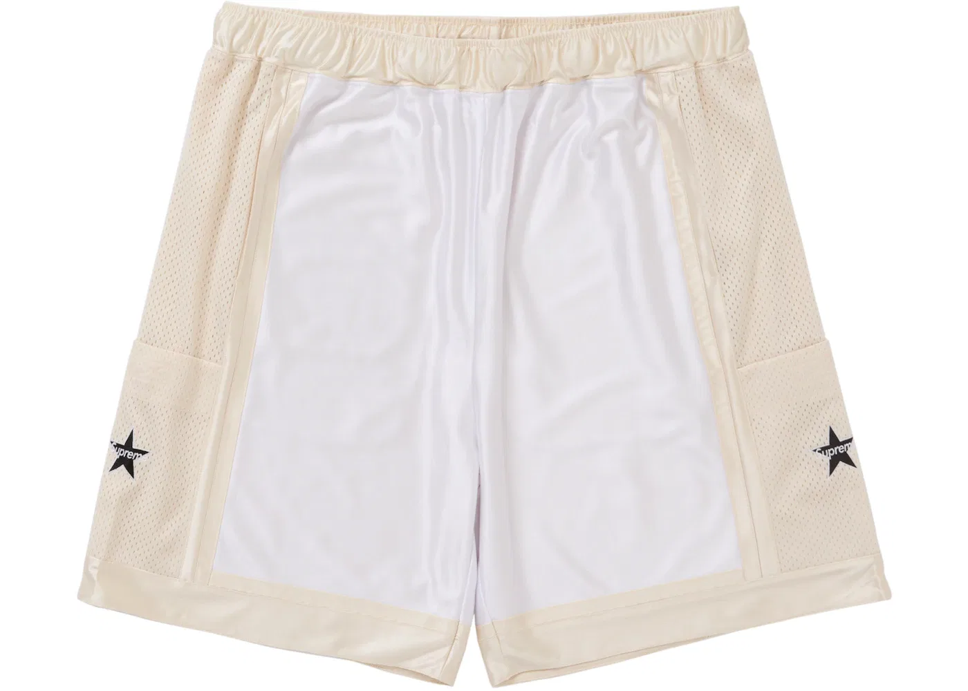 Мужские шорты с боковым карманом Supreme White