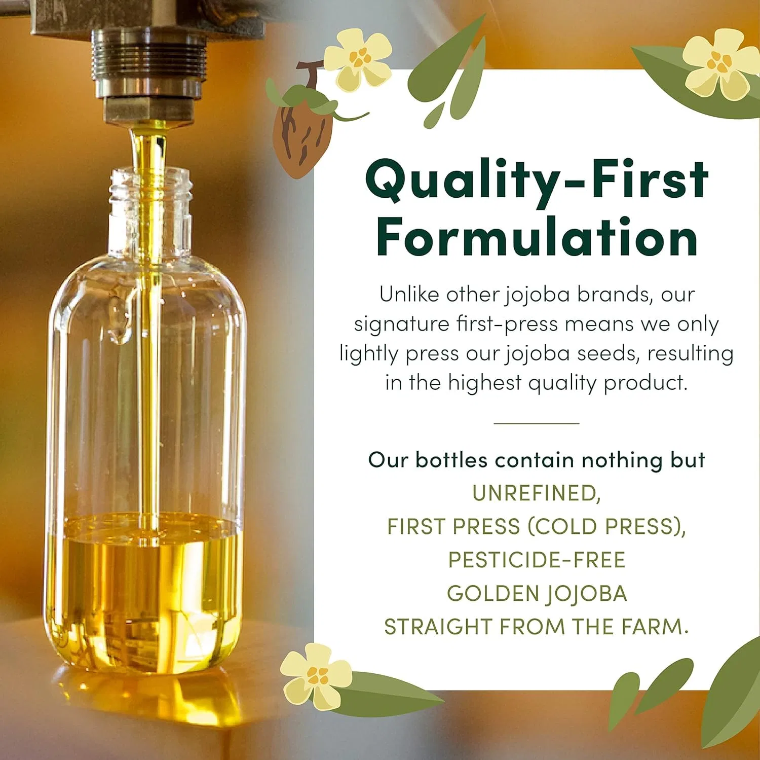 Масло для тела Jojoba Oil, HobaCare, 250 мл — фото 3