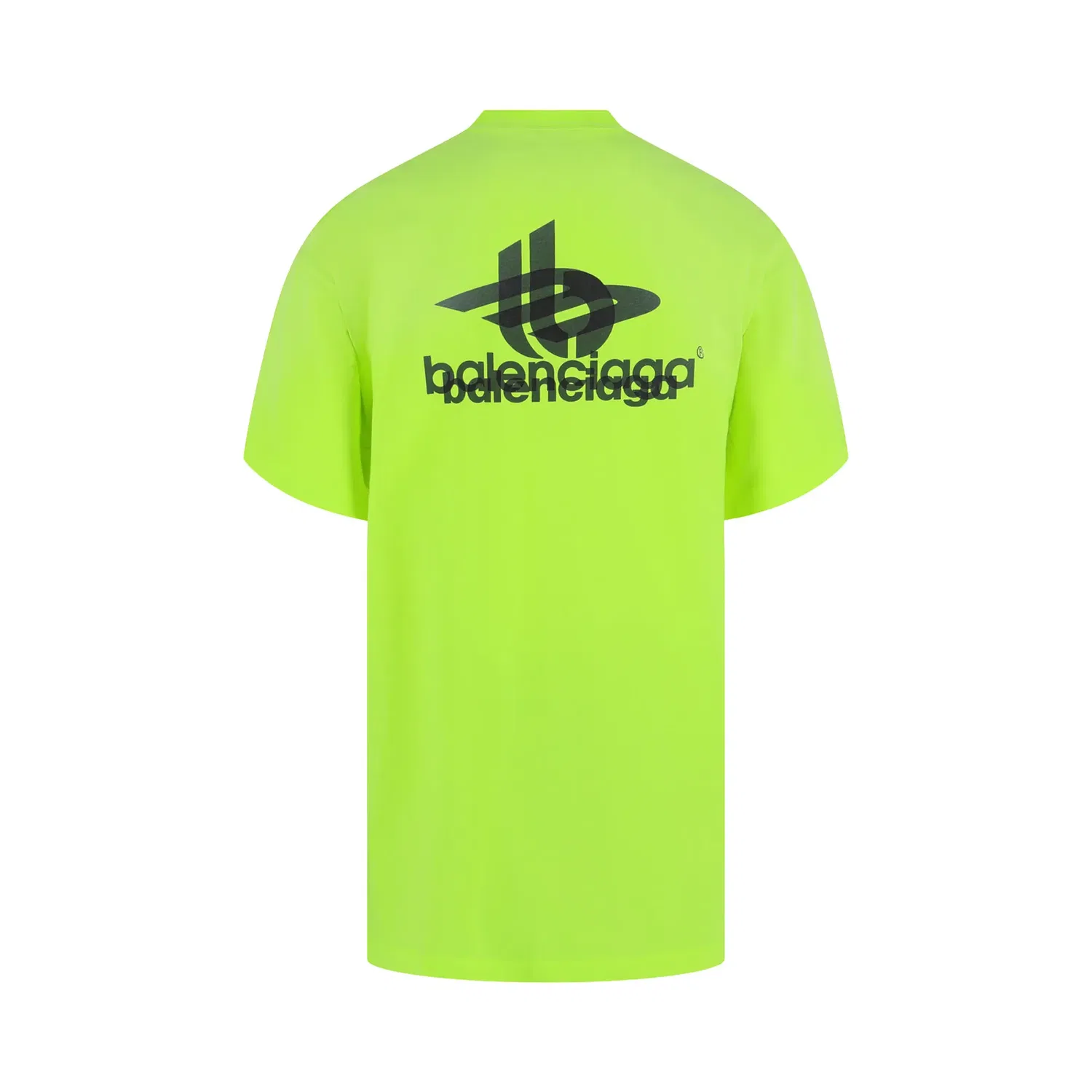 Футболка Balenciaga Layered Sports Logo, желтый — фото 2