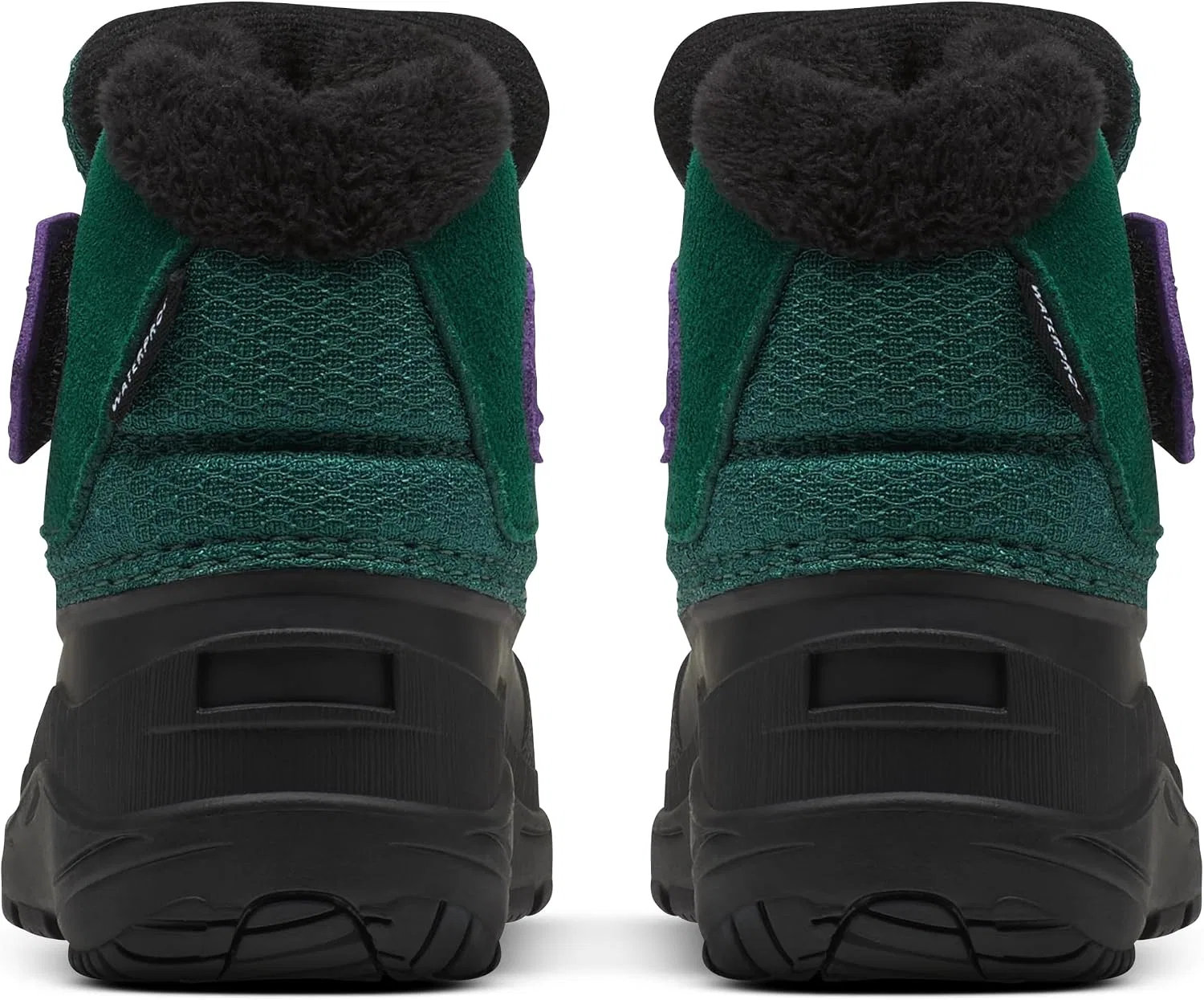Детские ботинки для девочек утепленные водонепроницаемые Alpenglow II Insulated Snow Boot, Evergreen/Peak Purple — фото 3