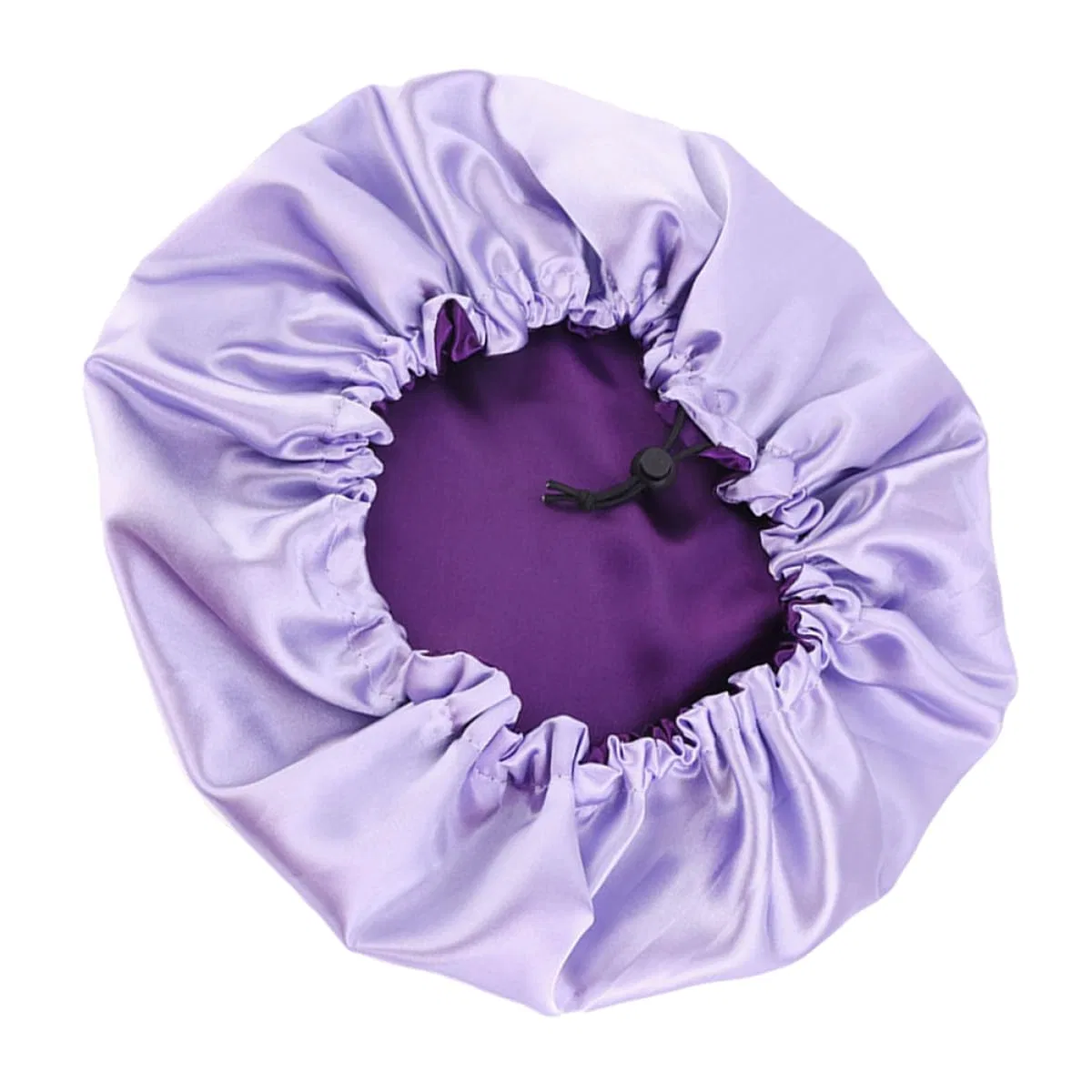 Шапочка для душа из сатина двойной слой, PAMINGONO, 36x36 см, Purple