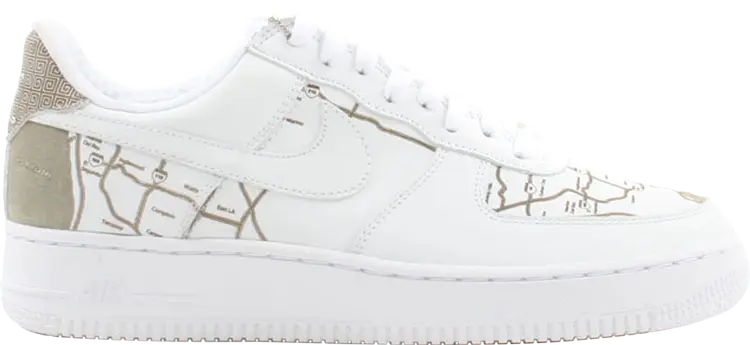 

Кроссовки Nike Air Force 1 Premium 'L.A. Mr.Cartoon', белый