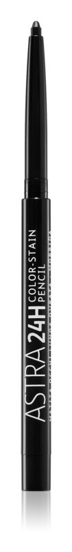 

Перманентная подводка для глаз Astra Make-up 24h Color-Stain, оттенок Black 1,2 г