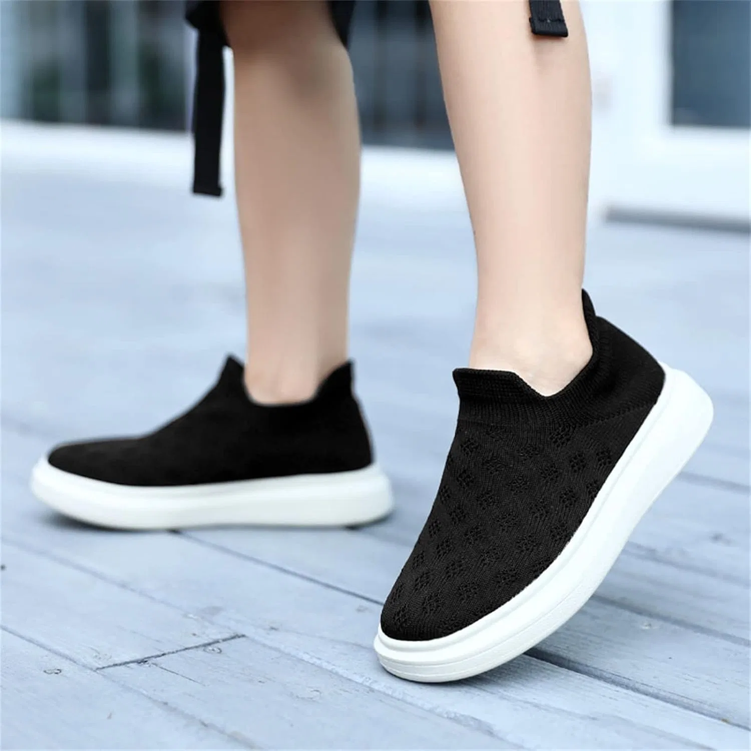 Детские кроссовки для мальчиков с сеткой Big Kid Boys Mesh Shoes, White — фото 2