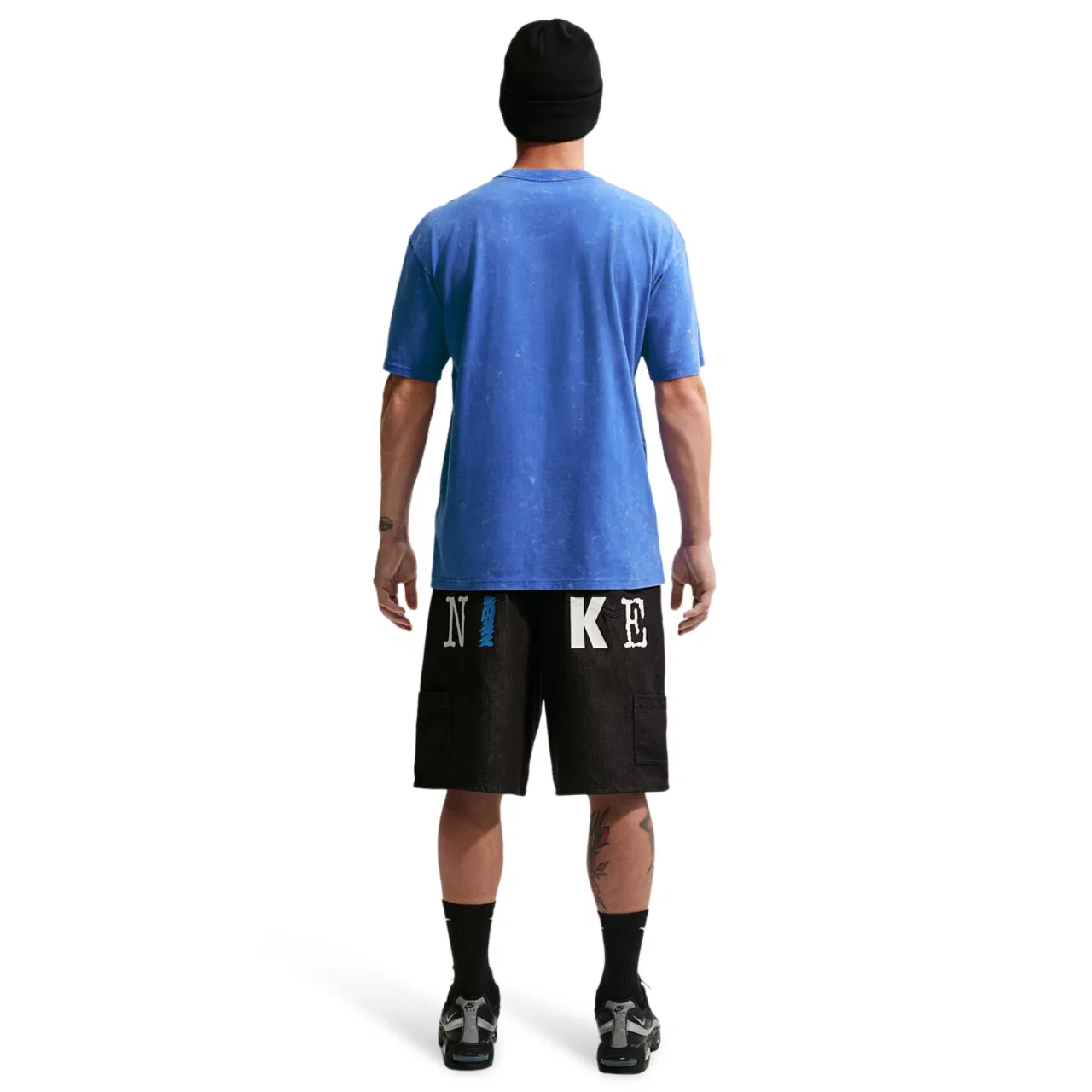 Футболка мужская Vintage Wash Nike, цвет Game Royal/Game Royal — фото 4