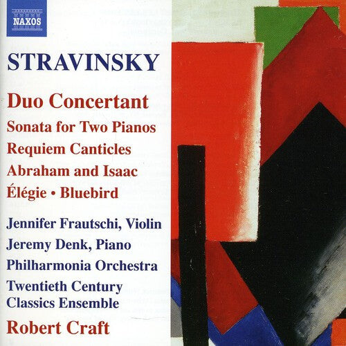 

CD диск Stravinsky / Craft / Frautschi / Burgess / Pao: Duo Concertant