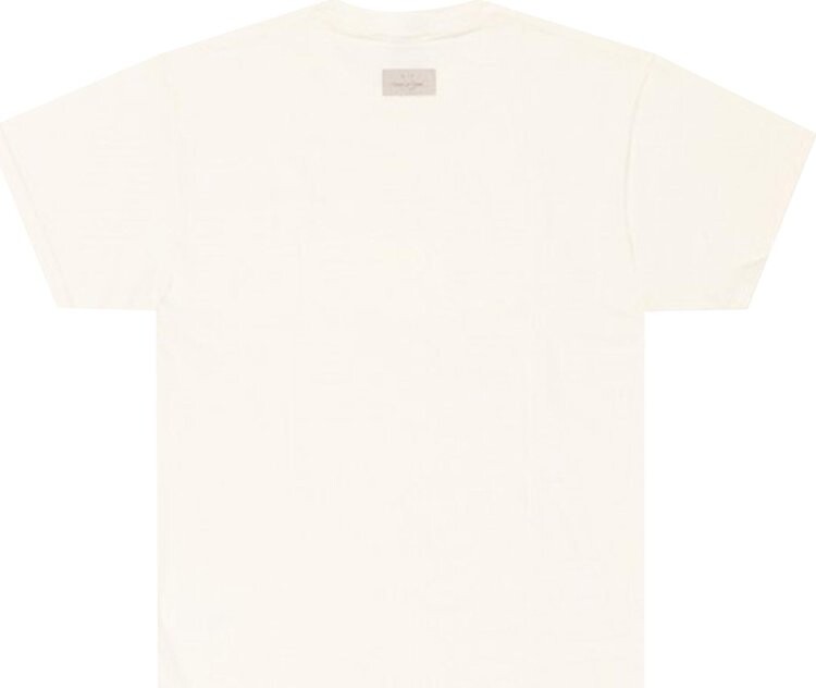 Футболка Nike x Fear of God Warm Up T-Shirt 'Sail', кремовый — фото 3