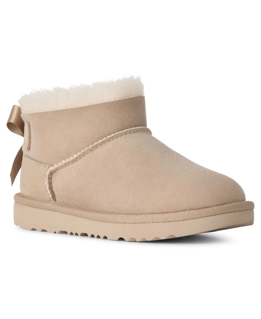 Детские ботинки-угги Ultra Mini Bailey Bow с бантиком UGG, Sand