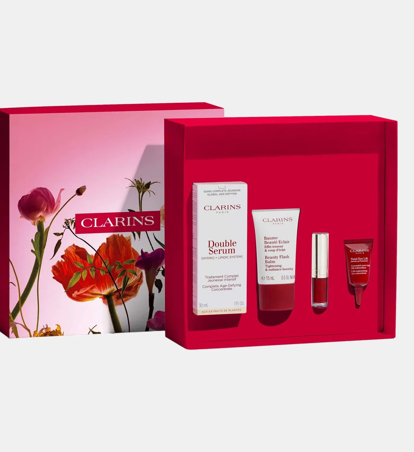 Набор Clarins, красный — фото 3