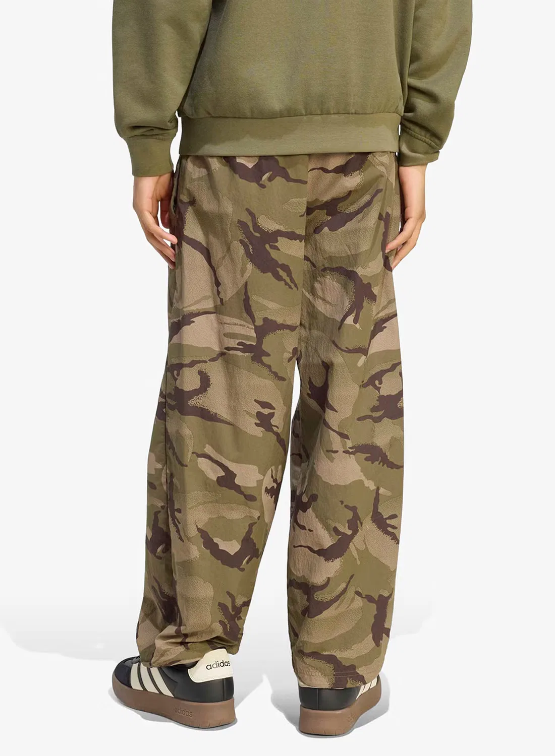 Брюки с принтом Camo Woven Parachute Adidas, мультиколор — фото 2