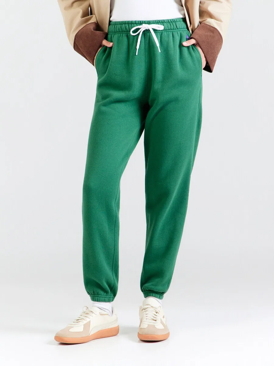 Зауженные брюки Polo Ralph Lauren зеленого цвета — фото 2