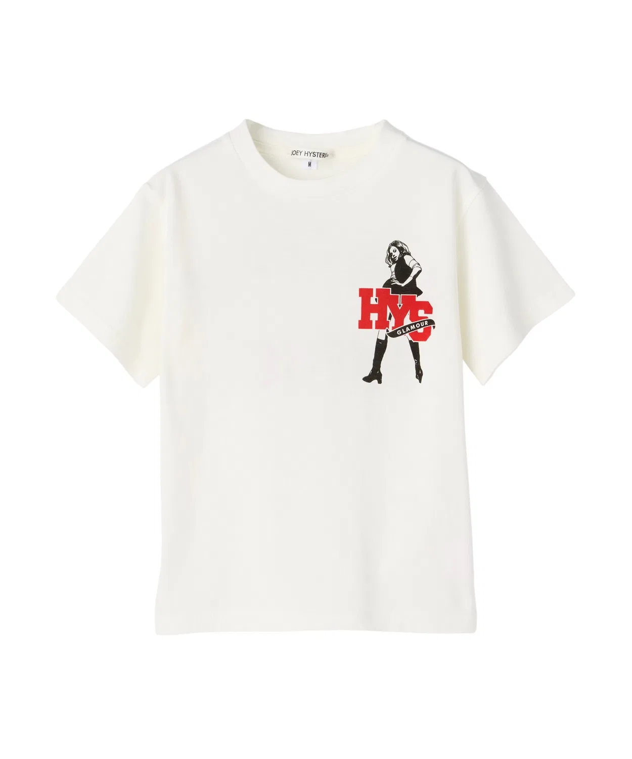Детская футболка с принтом HYSTERIC SERVICE JOEY HYSTERIC, White
