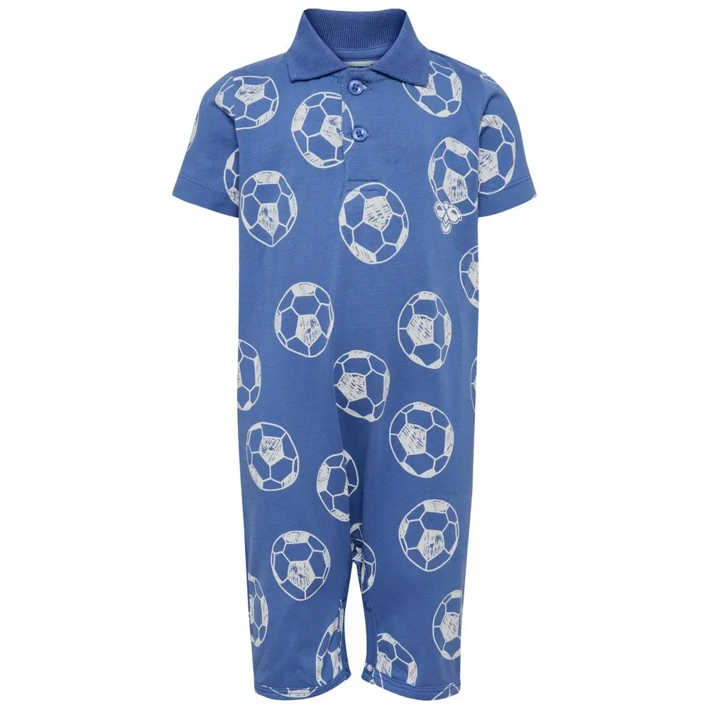 Боди с коротким рукавом Hummel Mini Regular Polo, синий