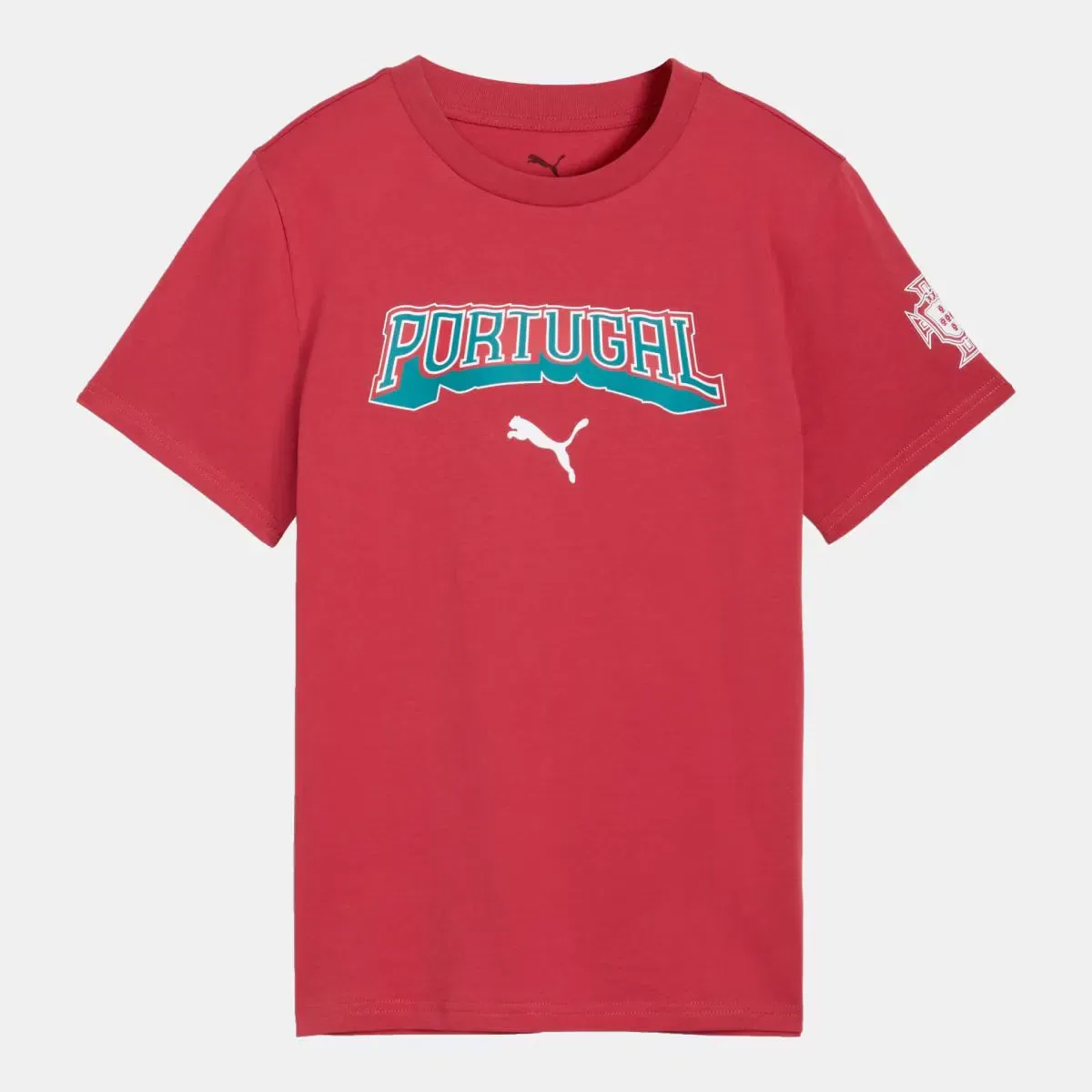 Детская футболка для мальчиков с длинным рукавом FtblCulture Jr Puma, Rojo