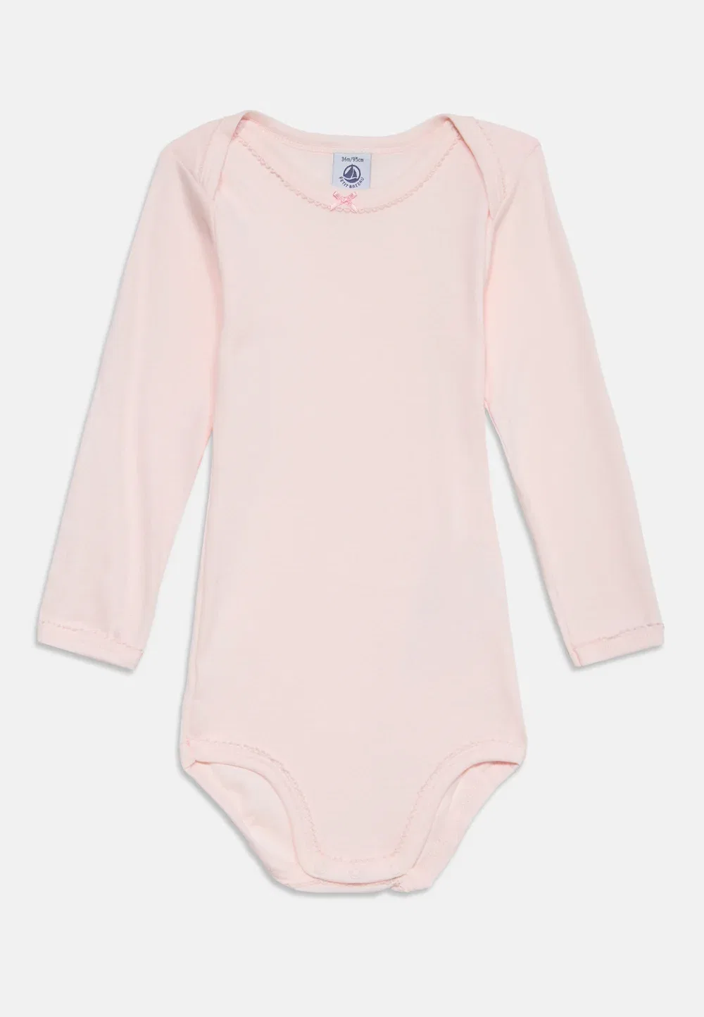 Bebe debout 3 pack - body Petit Bateau, Pink — фото 3