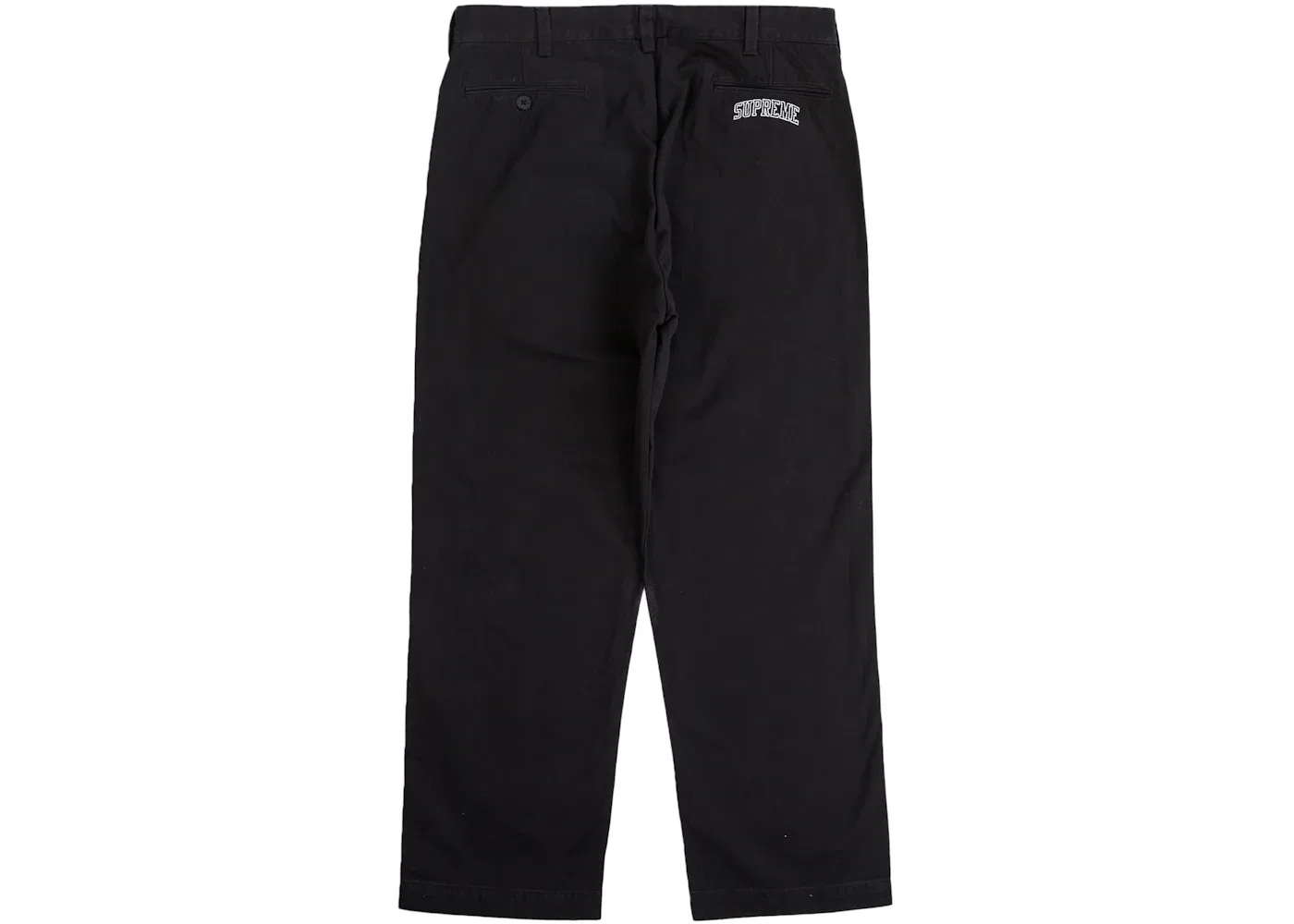 Мужские брюки Supreme Doughboy Chino Pant, Black — фото 2