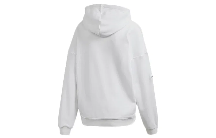 Женский худи с капюшоном и длинным рукавом Adidas Originals, White/Black — фото 3