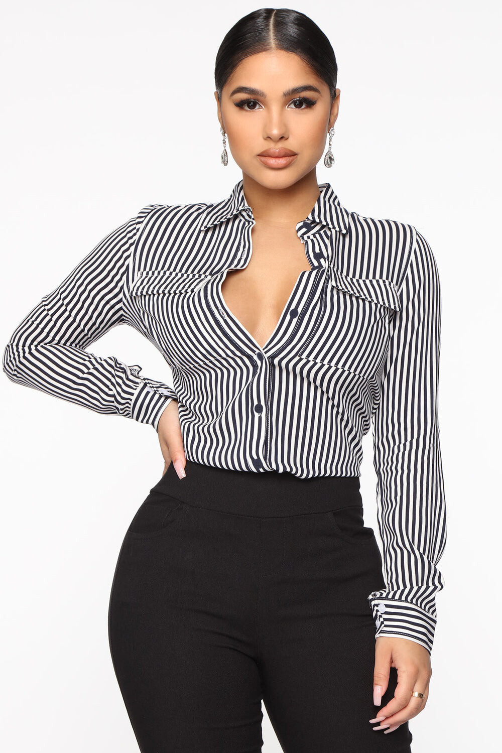 

Рубашка Fashion Nova TGI1196S, нави