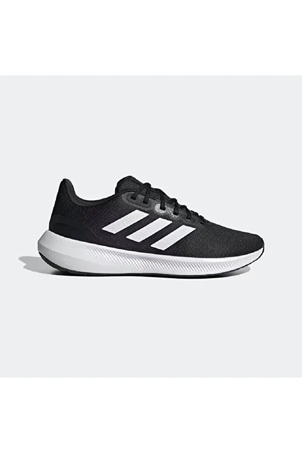 Детские беговые кроссовки для девочек с шнуровкой Runfalcon 3.0 Adidas, Core Black / Cloud White / Core Black
