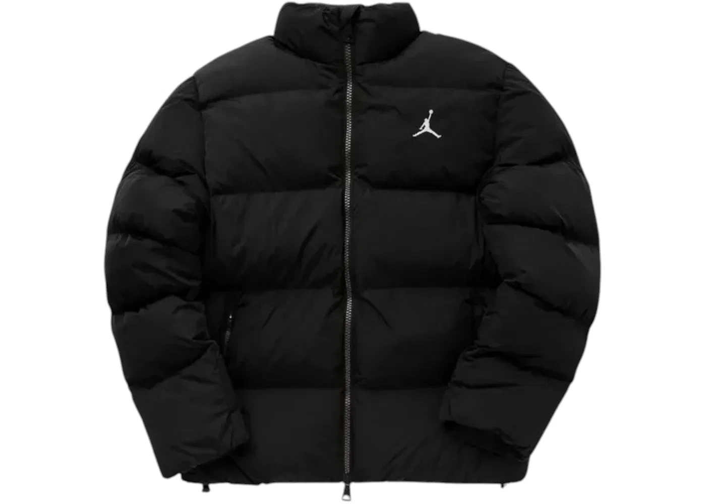 Мужская куртка-пуховик с принтом Jordan Essentials Puffer Jacket, Black