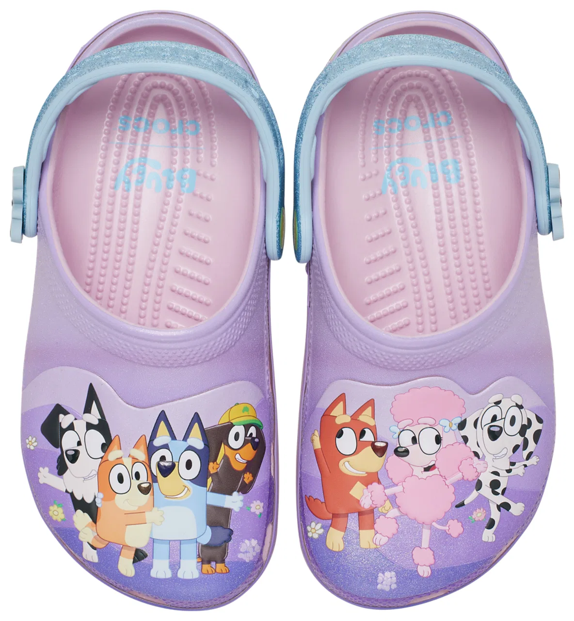 Сабо для мальчиков Bluey Crocs, мультиколор